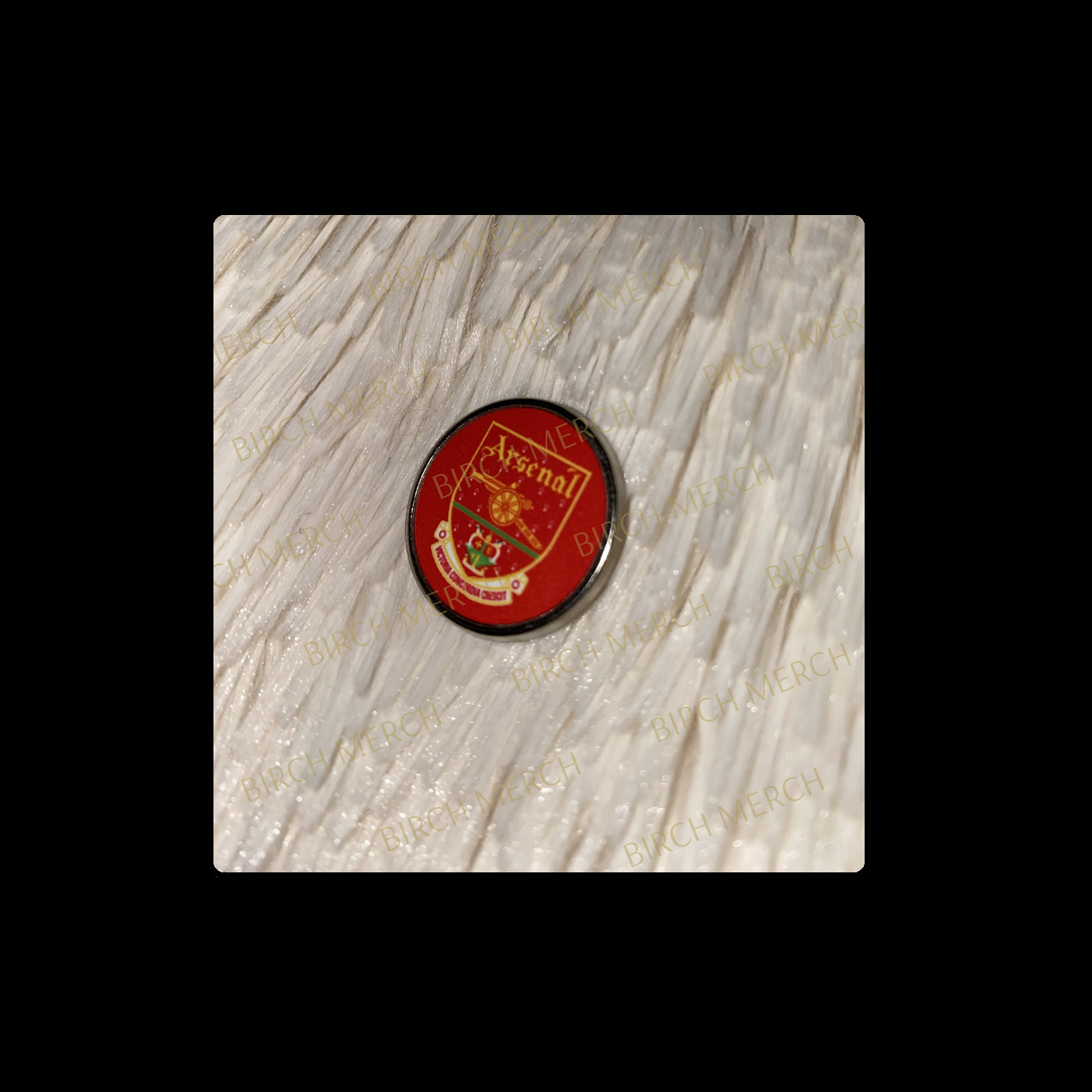 Arsenal 2001-2002 Badge Round Pin Badge 20mm