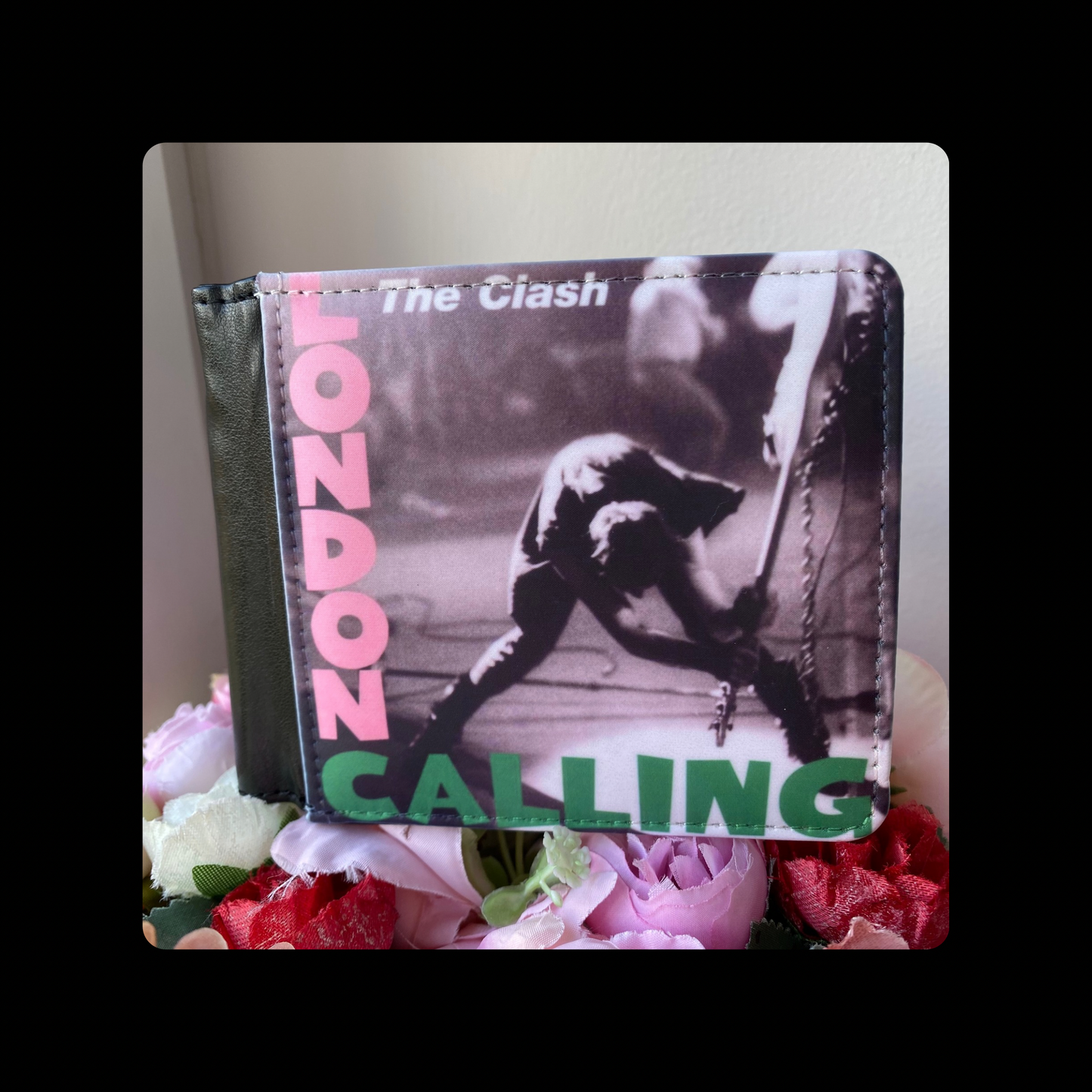 The Clash London Calling PU Material Wallet