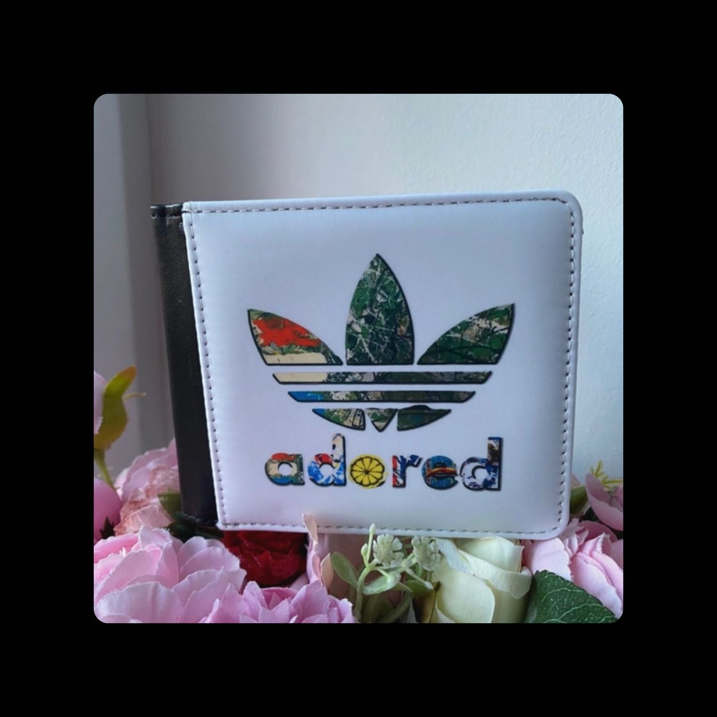 Adidas Stone Roses Adored PU Material Wallet
