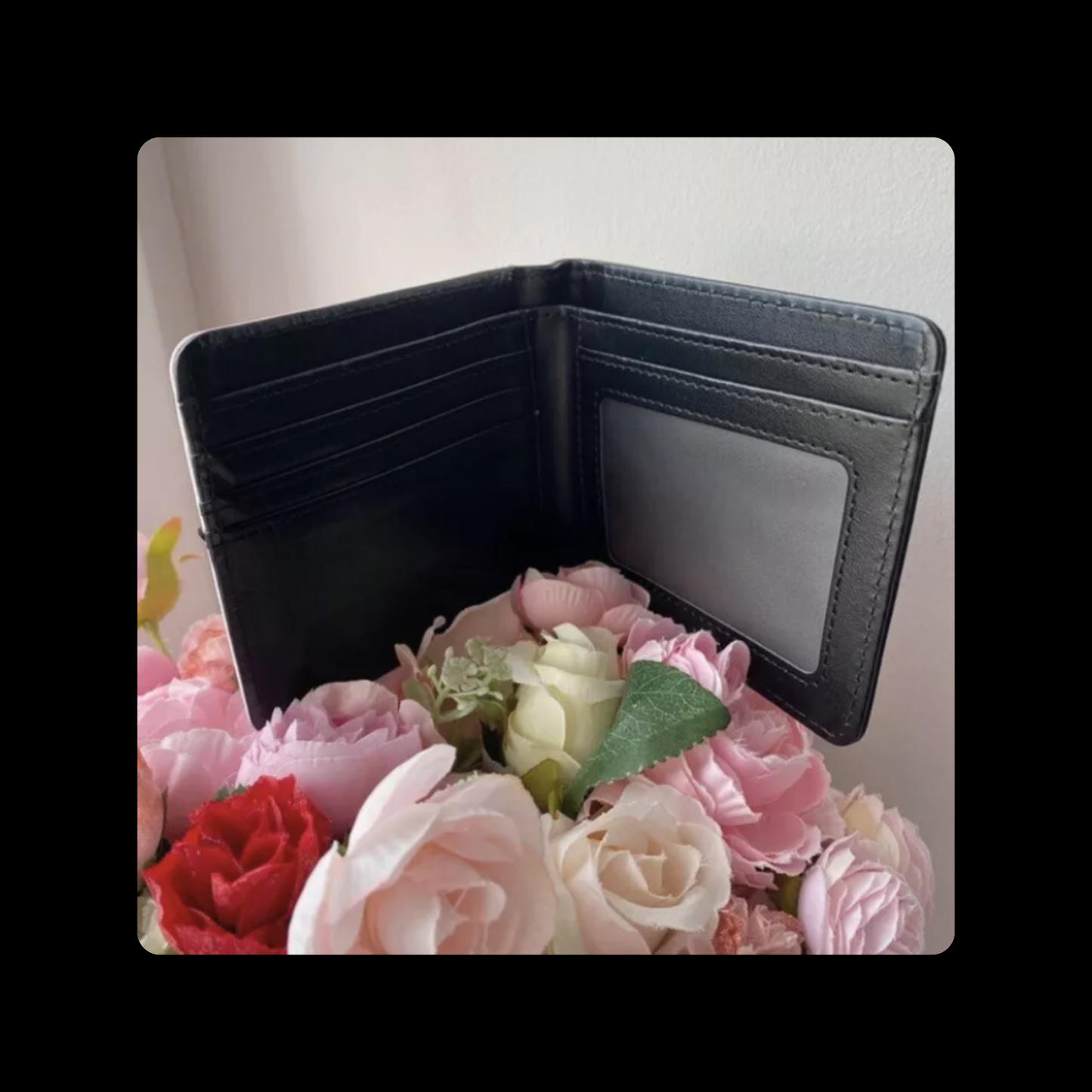 Hugo Boss Bottled Night PU Material Wallet
