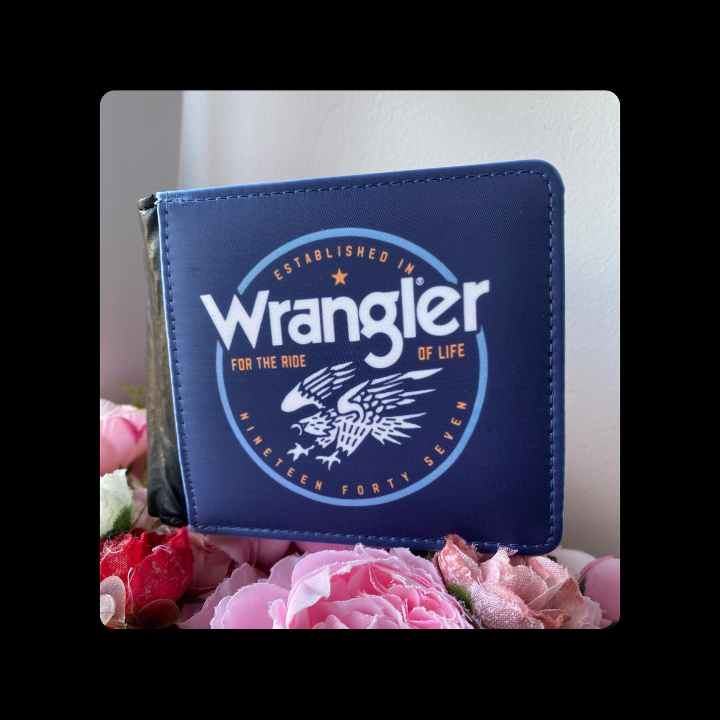 Wrangler For The Ride Of Life PU Material Wallet