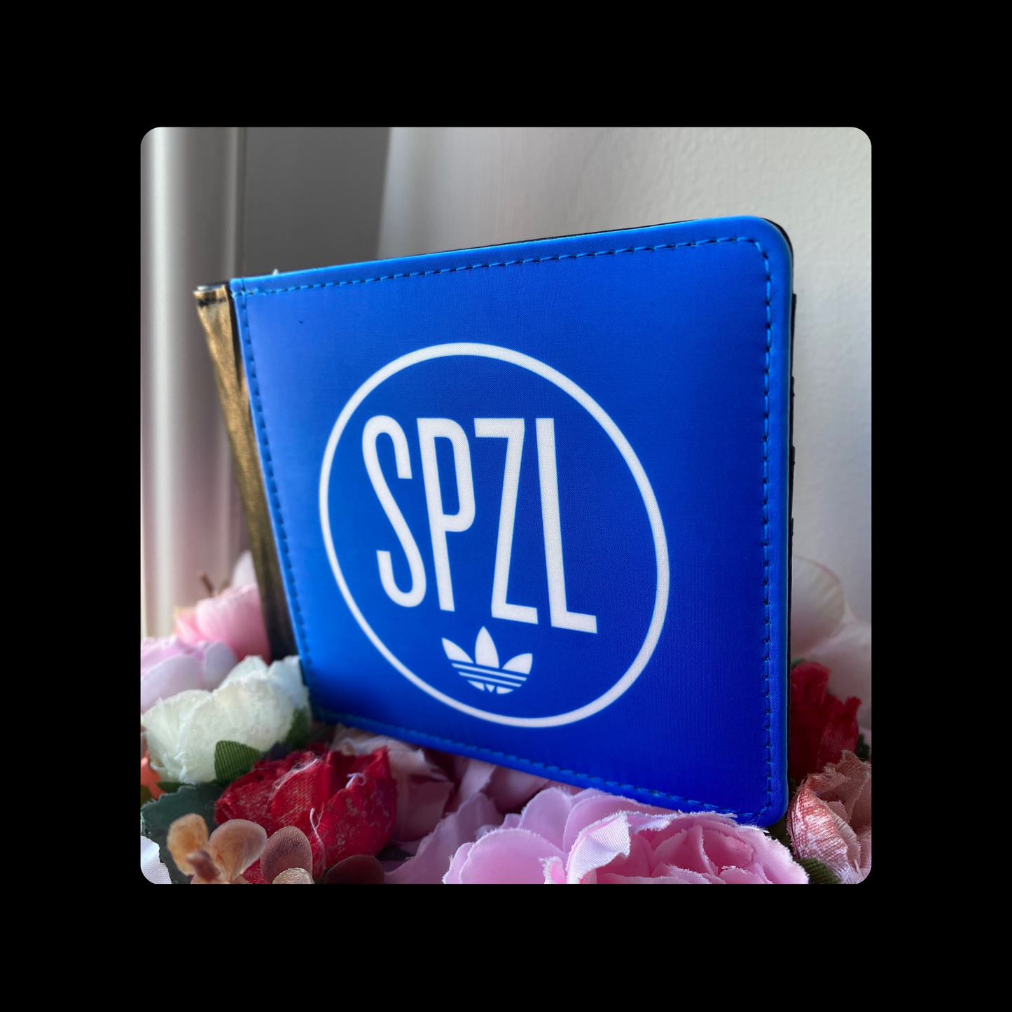 Adidas Spezial SPZL Blue & White PU Material Wallet