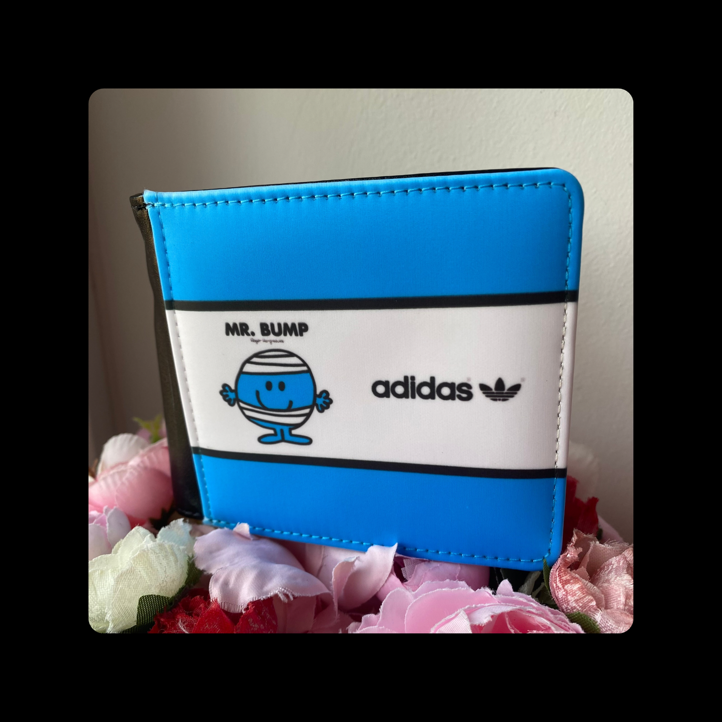 Adidas Mr Men Mr Bump PU Material Wallet