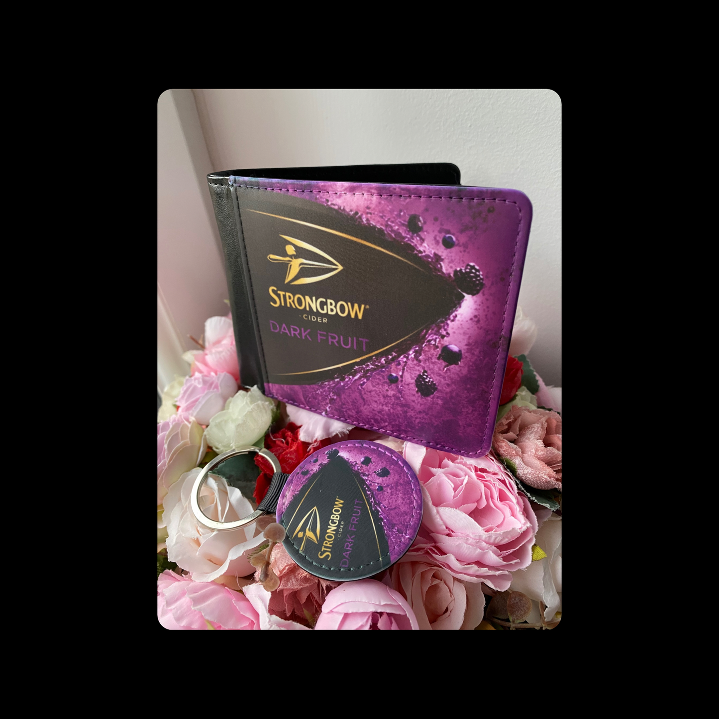Strongbow Dark Fruits Cider PU Material Wallet & Keyring