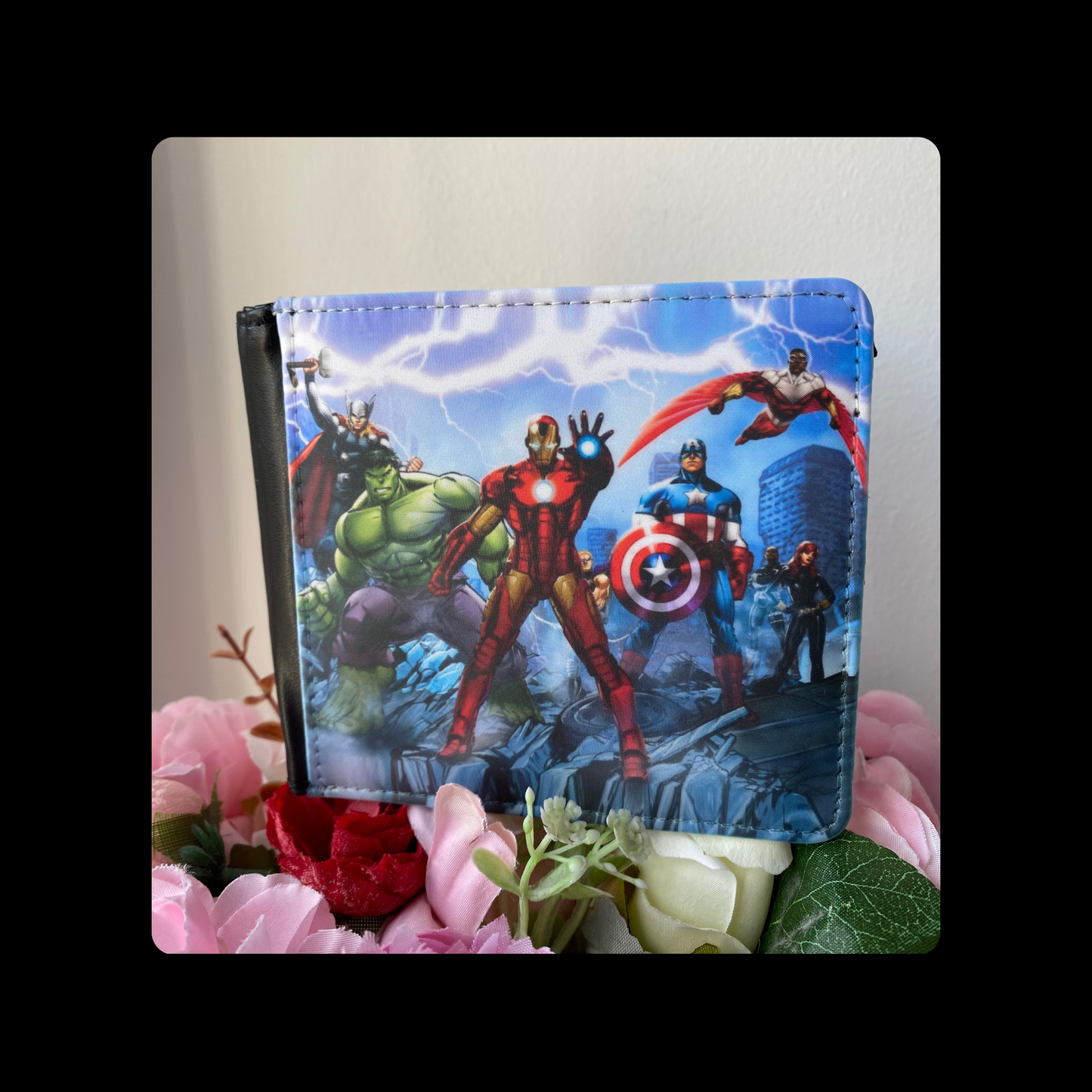 Marvel Comics Characters PU Material Wallet
