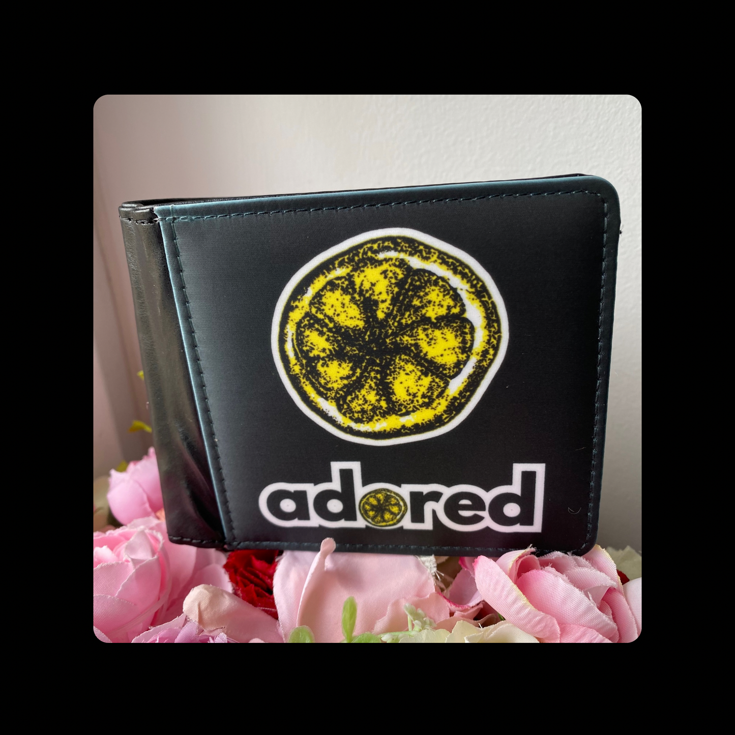 Adidas Stone Roses Adored Lemon PU Material Wallet