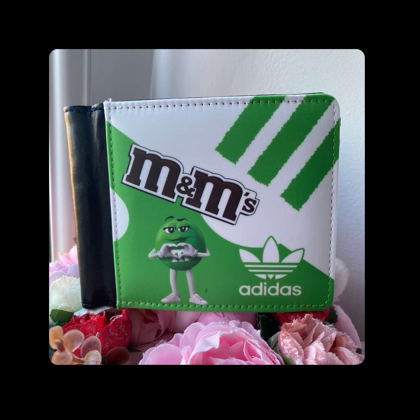 Adidas M & M’s Green PU Material Wallet