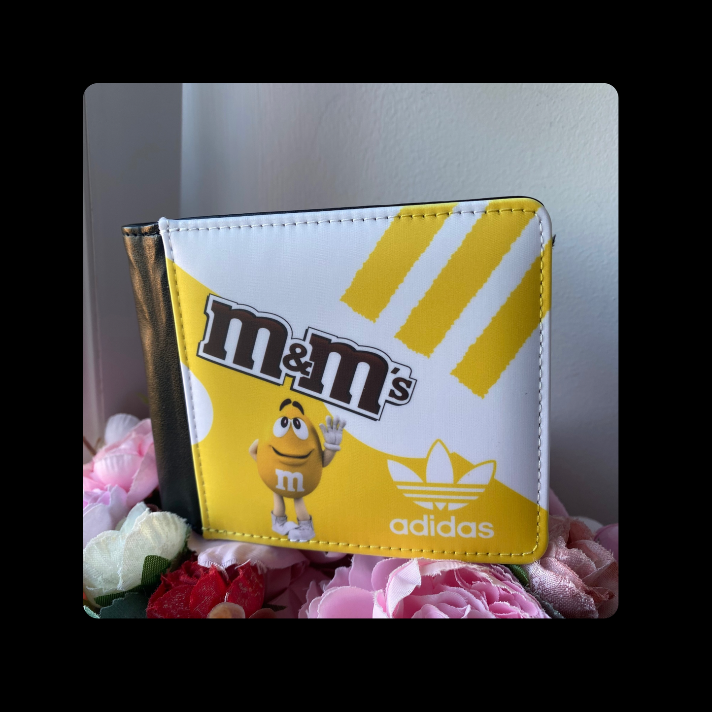 Adidas M & M’s Yellow PU Material Wallet