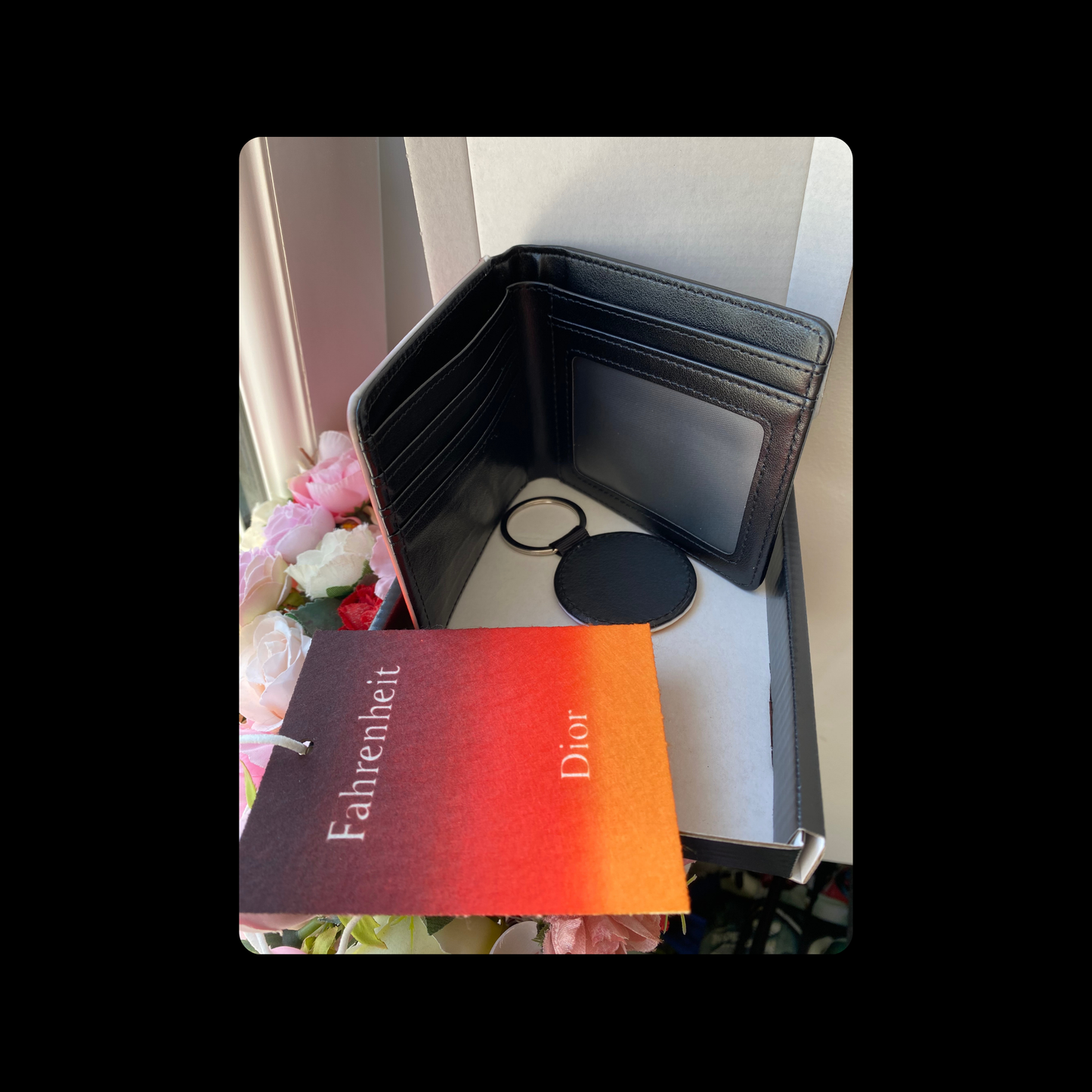 Dior Fahrenheit PU Material Wallet Gift Set
