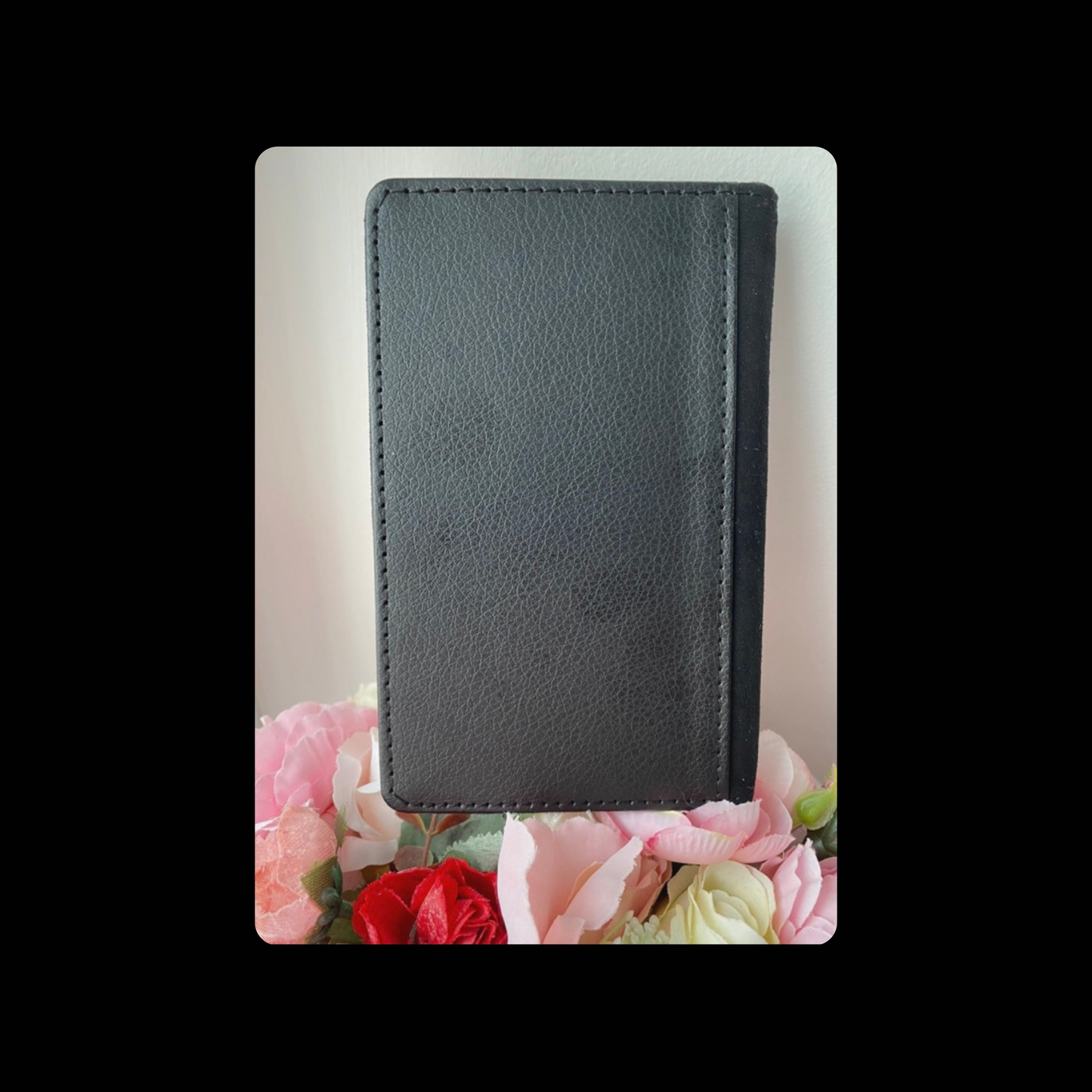 Adidas Keep It Spezial White & Black PU Material Passport Holder