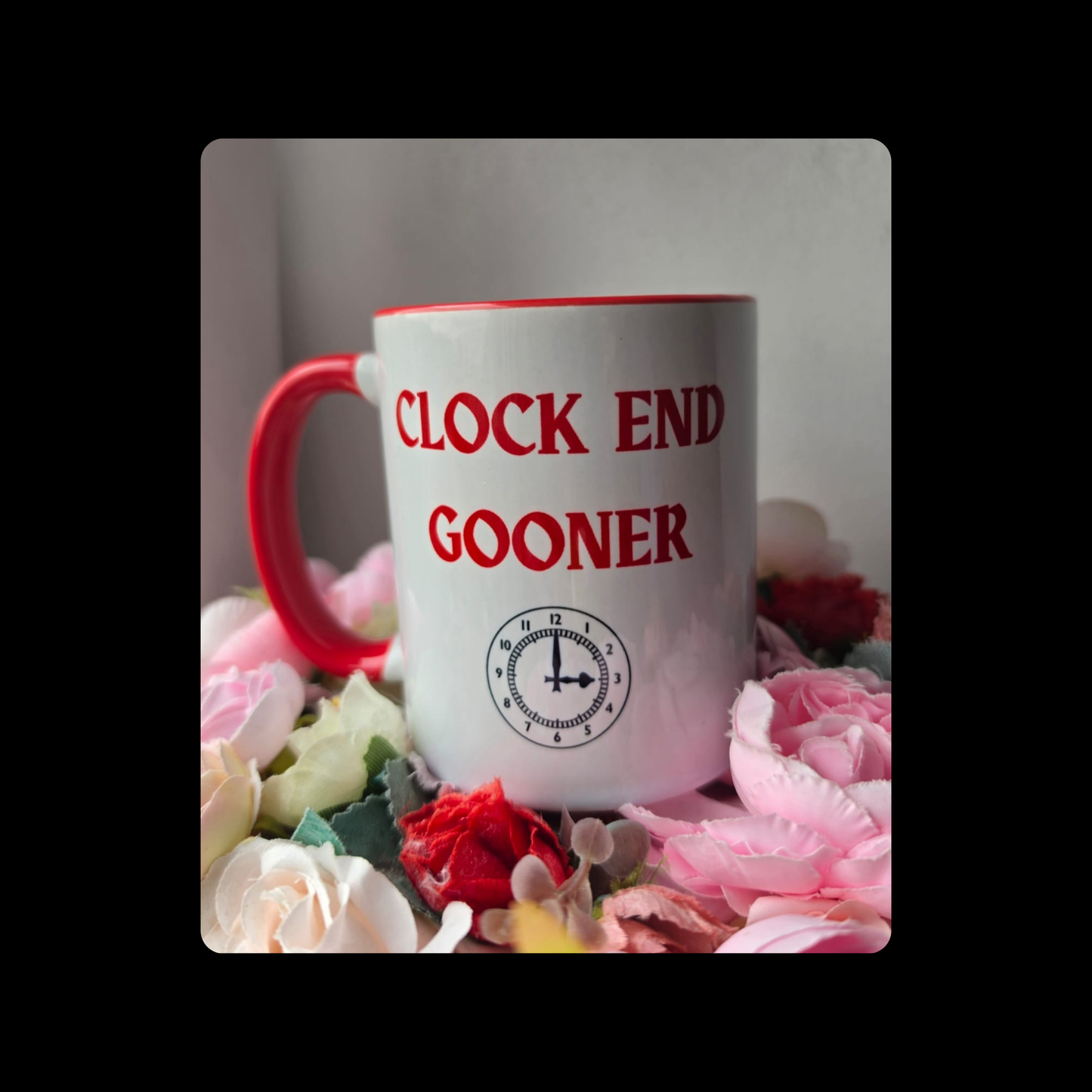 Clock End Gooner 11oz (330ml) Ceramic Mug