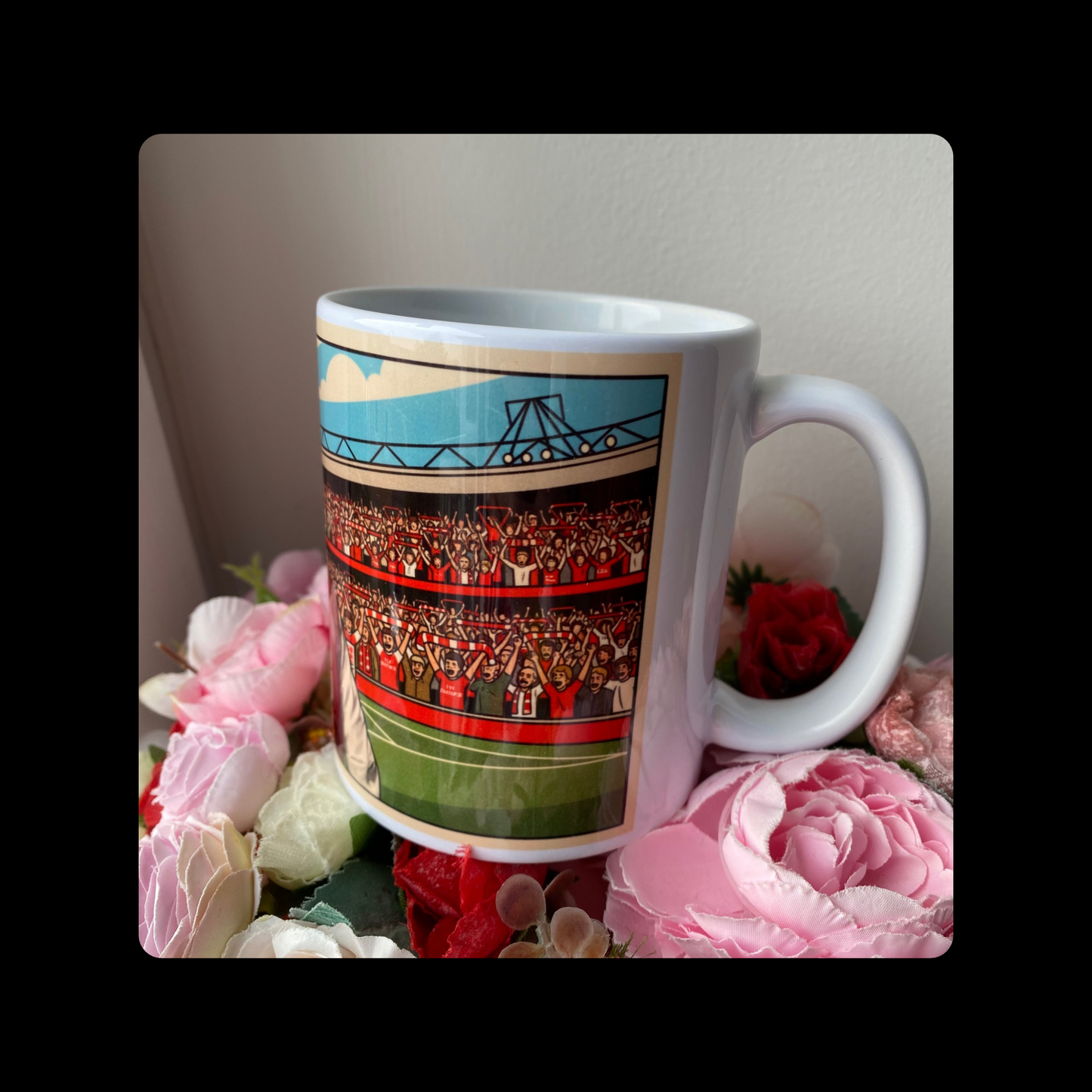 Arsenal Henry King Of Highbury Retro Vintage Style 11oz (330ml) Ceramic Mug