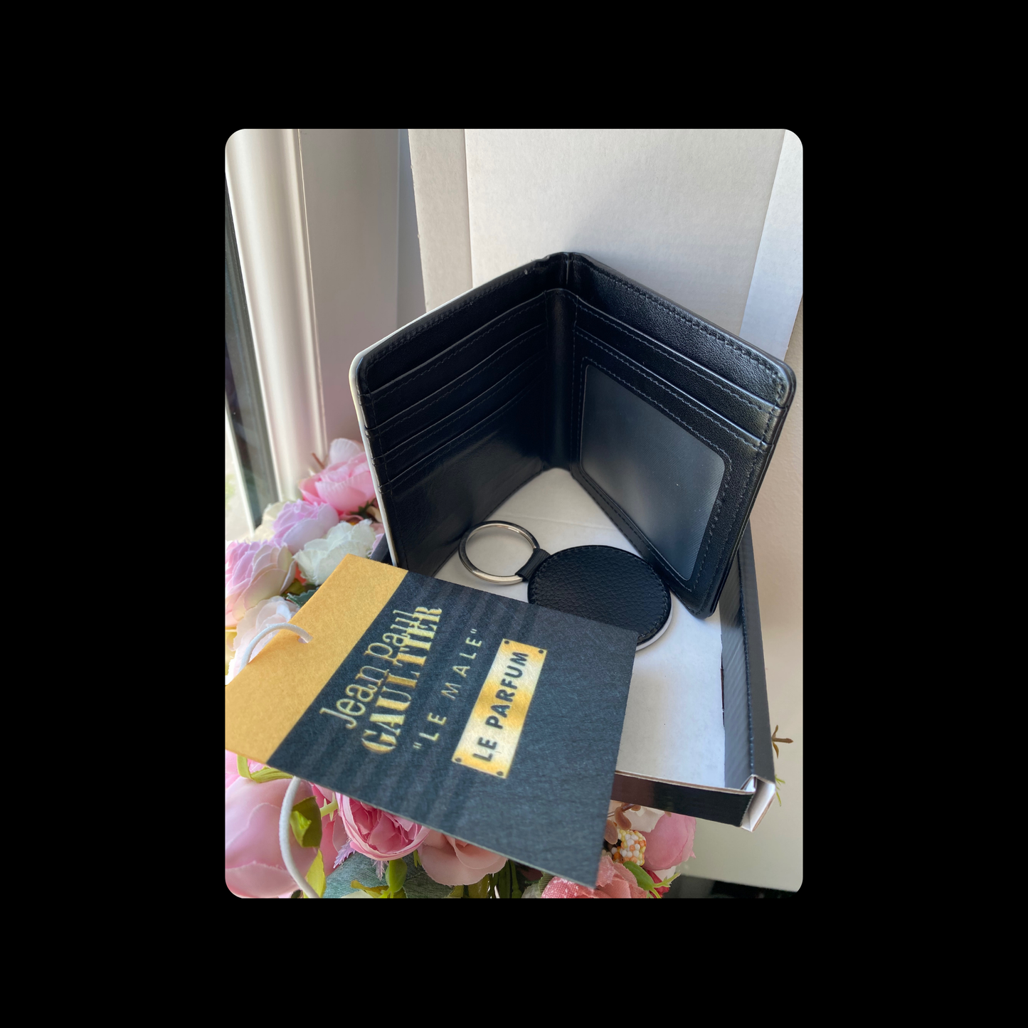 Jean Paul Gaultier Le Male Le Parfum PU Material Wallet Gift Set