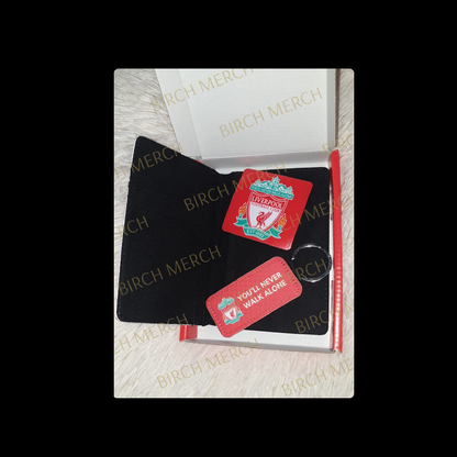 Liverpool Badge Passport Holder Wallet Gift Box Set 1