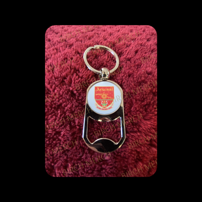 Arsenal 2001-2002 Badge Metal Keyring Bottle Opener 5cm x 2.7cm