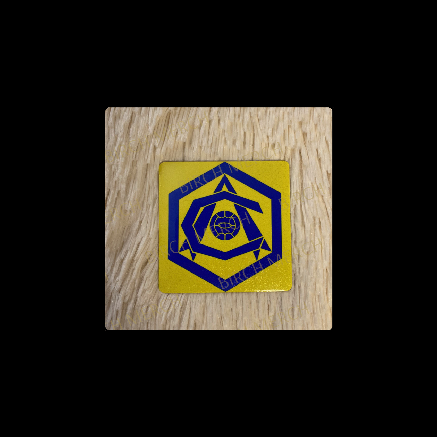 Arsenal Yellow & Blue 1936-1949 Badge Square Magnet 6.5cm x 6.5cm