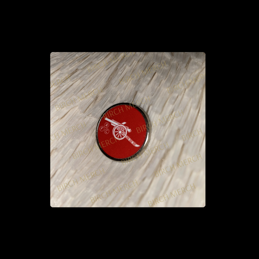 Arsenal Red & White 1978-1979 Badge Round Pin Badge 20mm