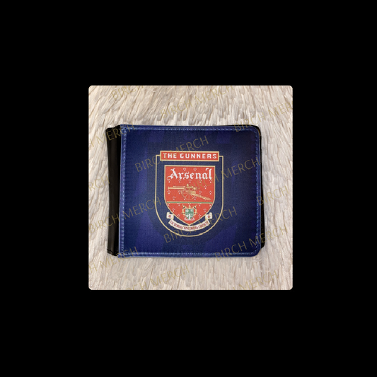 Arsenal 1994-1995 Away Kit Badge PU Material Wallet 10cm x 9.5cm