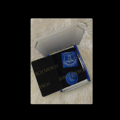 Everton Badge Passport Holder Wallet Gift Box Set