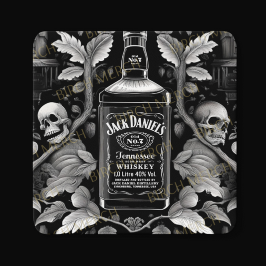 Jack Daniel's Square Coaster 9cm x 9cm Design 1