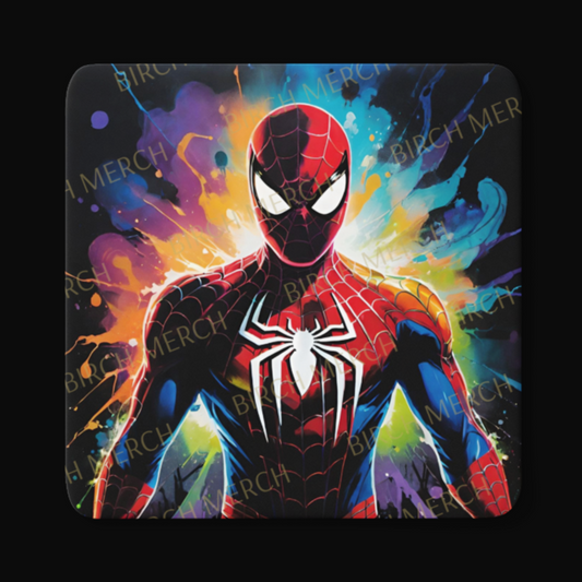 Spider-Man Square Coaster 9cm x 9cm Design 1