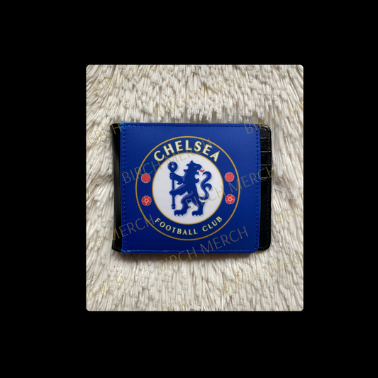 Chelsea Badge PU Material Wallet 10cm x 9.5cm