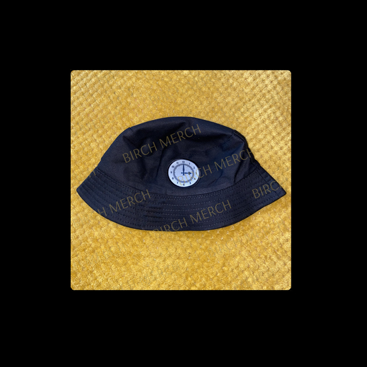 Arsenal Clock End Clock Black Bucket Hat