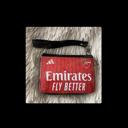 Arsenal 2023/24 Home Kit PU Leather Purse 10.5cm x 7.5cm