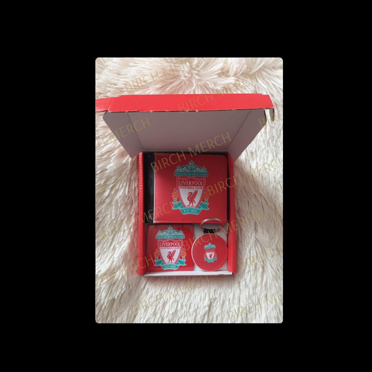 Liverpool Badge Wallet Gift Box Set 2