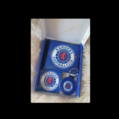 Glasgow Rangers Badge Wallet Gift Box Set