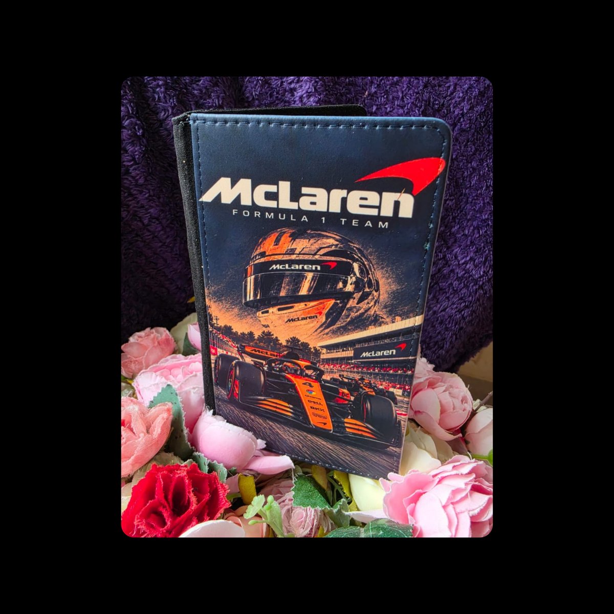 McLaren F1 Formula One PU Material Passport Holder