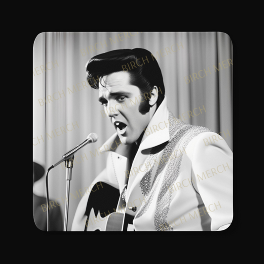 Elvis Presley Square Coaster 9cm x 9cm Design 3