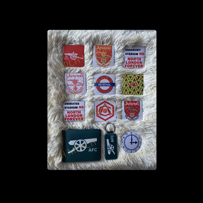 Arsenal Green & White Cannon Gift Box Set