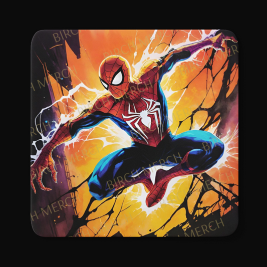 Spider-Man Square Coaster 9cm x 9cm Design 4