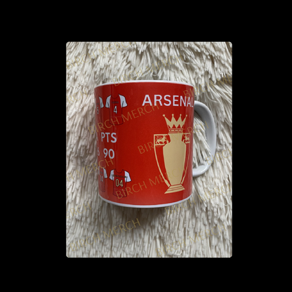 Arsenal Invincibles Team & Record 11oz (330ml) Mug Full Wrap