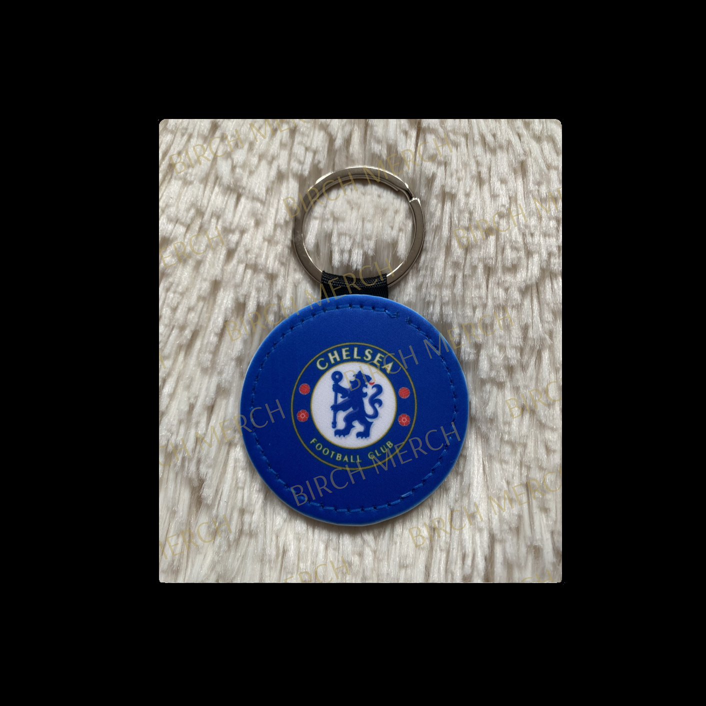 Chelsea Badge Round Keyring 5cm