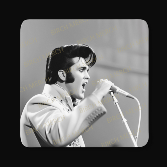 Elvis Presley Square Coaster 9cm x 9cm Design 5