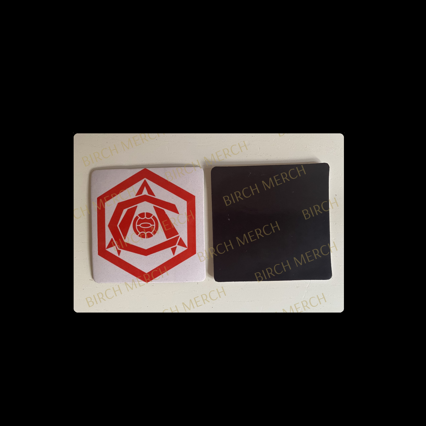 Arsenal Red & White 1936-1949 Badge Square Magnet 6.5cm x 6.5cm