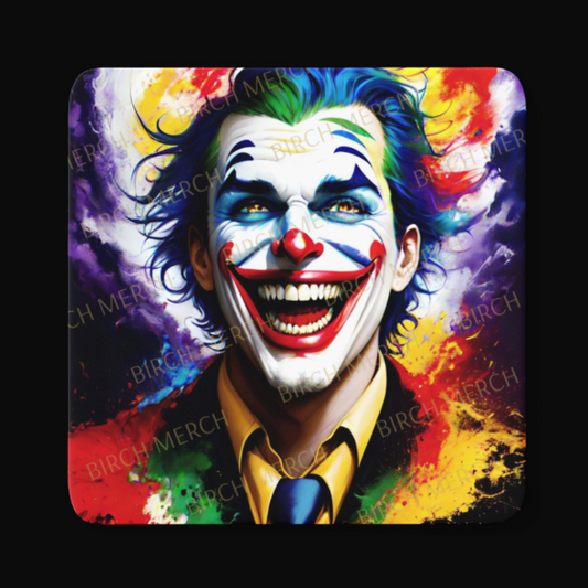 Joker Square Coaster 9cm x 9cm Design 6