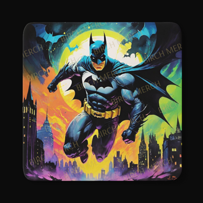 Batman Square 8 Coaster Set 9cm x 9cm