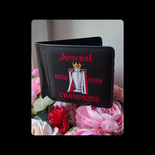 Arsenal Champions PU Material Wallet