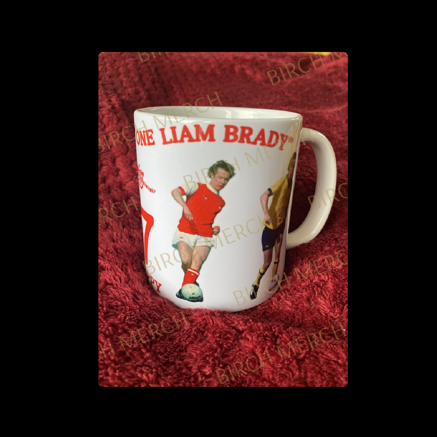 Arsenal Liam Brady 11oz (330ml) Mug