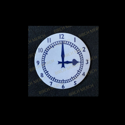 Arsenal Clock End Clock Round Magnet 6.5cm