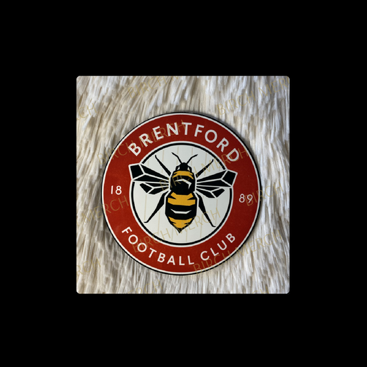 Brentford Badge Round Coaster 9cm