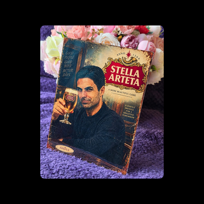 Stella Arteta Metal Bar Sign 15cm x 20cm