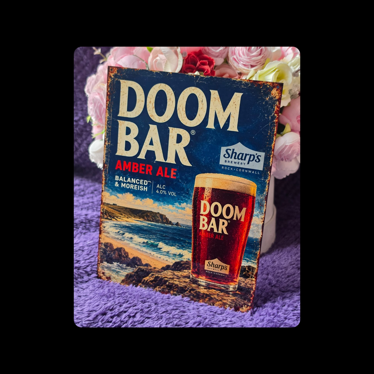 Sharp’s Doom Bar Metal Bar Sign 15cm x 20cm