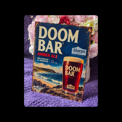 Sharp’s Doom Bar Metal Bar Sign 15cm x 20cm