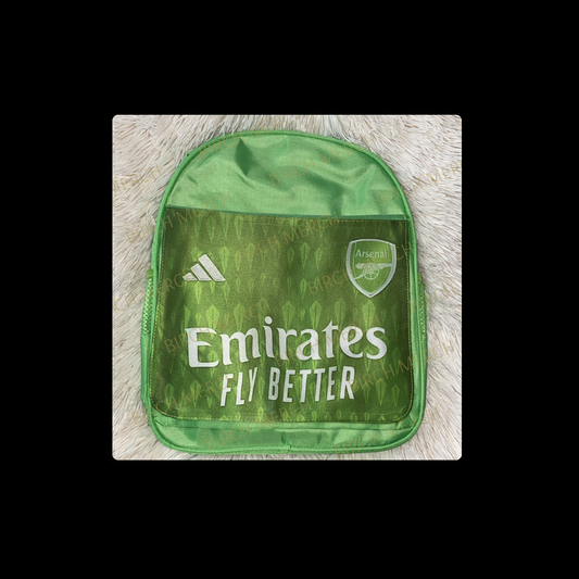 Arsenal 2023/24 Goalkeeper Kit Green Canvas Backpack 33cm x 31cm