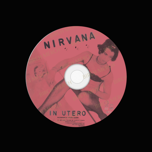 Nirvana In Utero Round Coaster 9cm