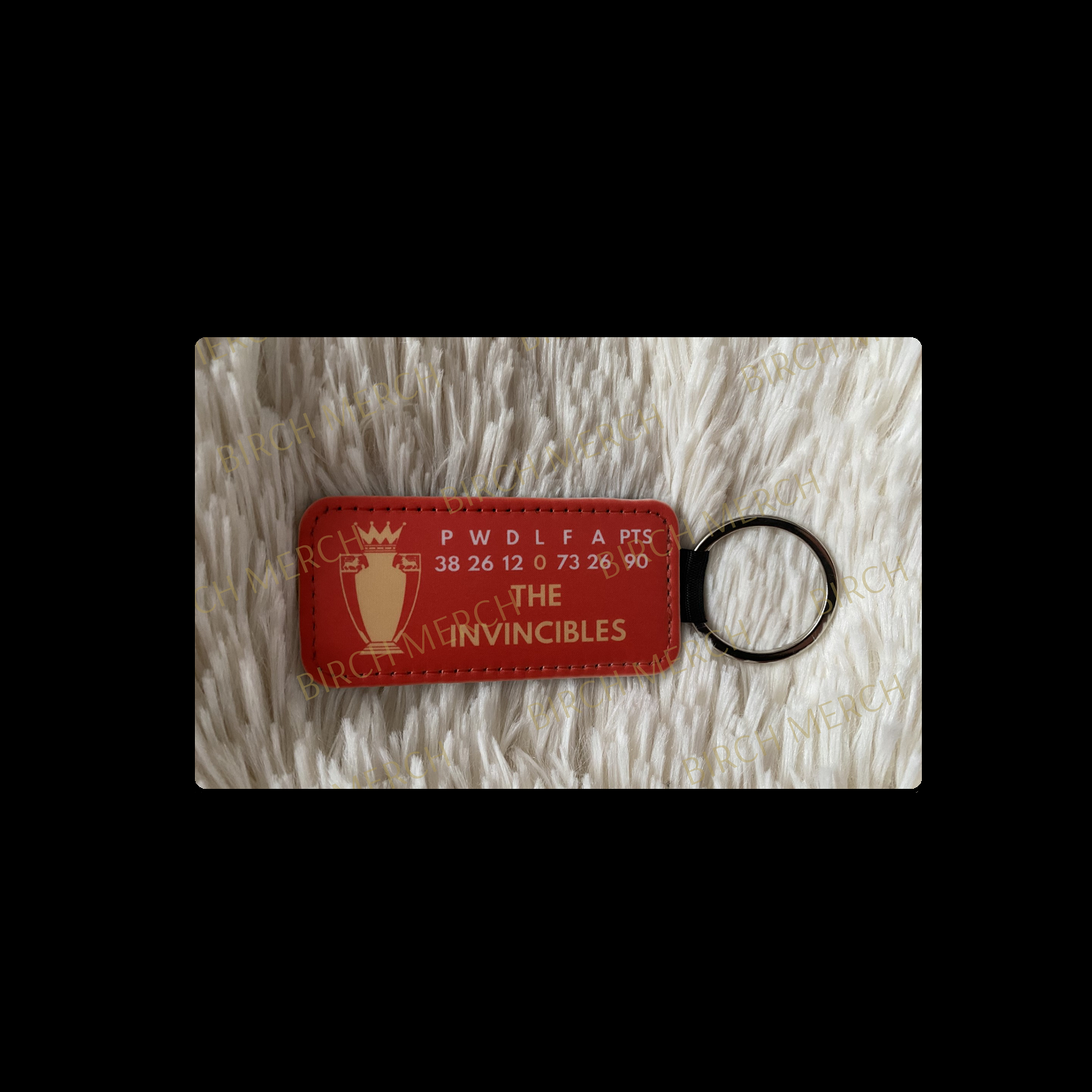 Arsenal Invincibles Rectangular Keyring 4cm x 8cm